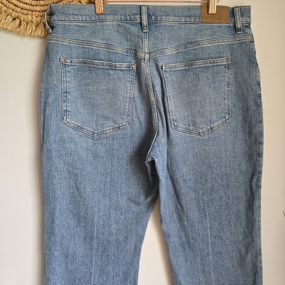Madewell, New, The '90s Straight Leg Rondell Wash Jeans, Size 32 Petite 32P - Picture 9 of 15